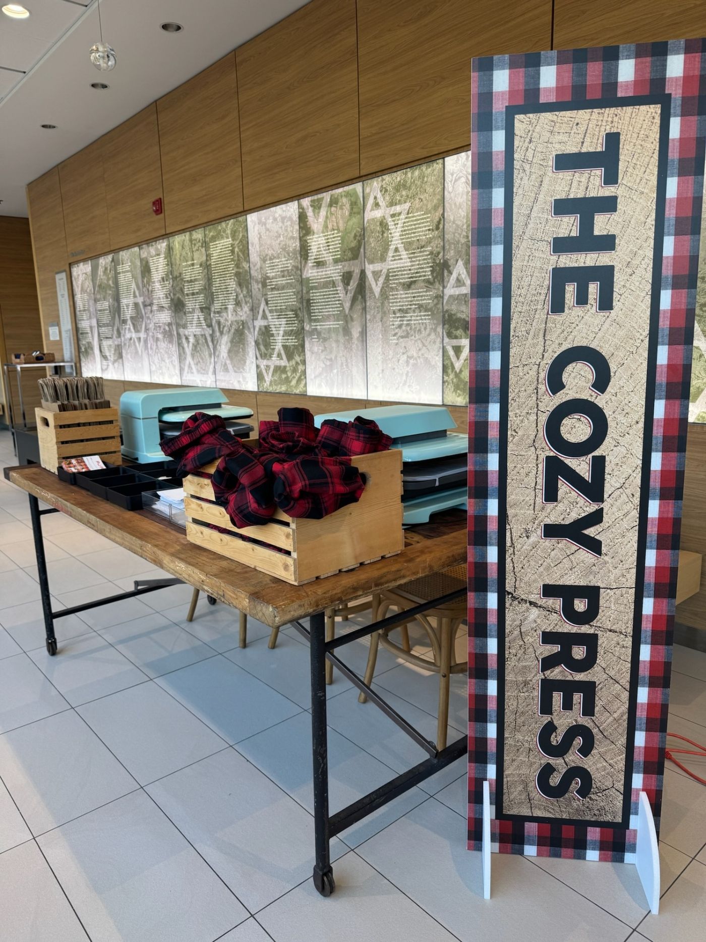 Cozy Press Winter Bar